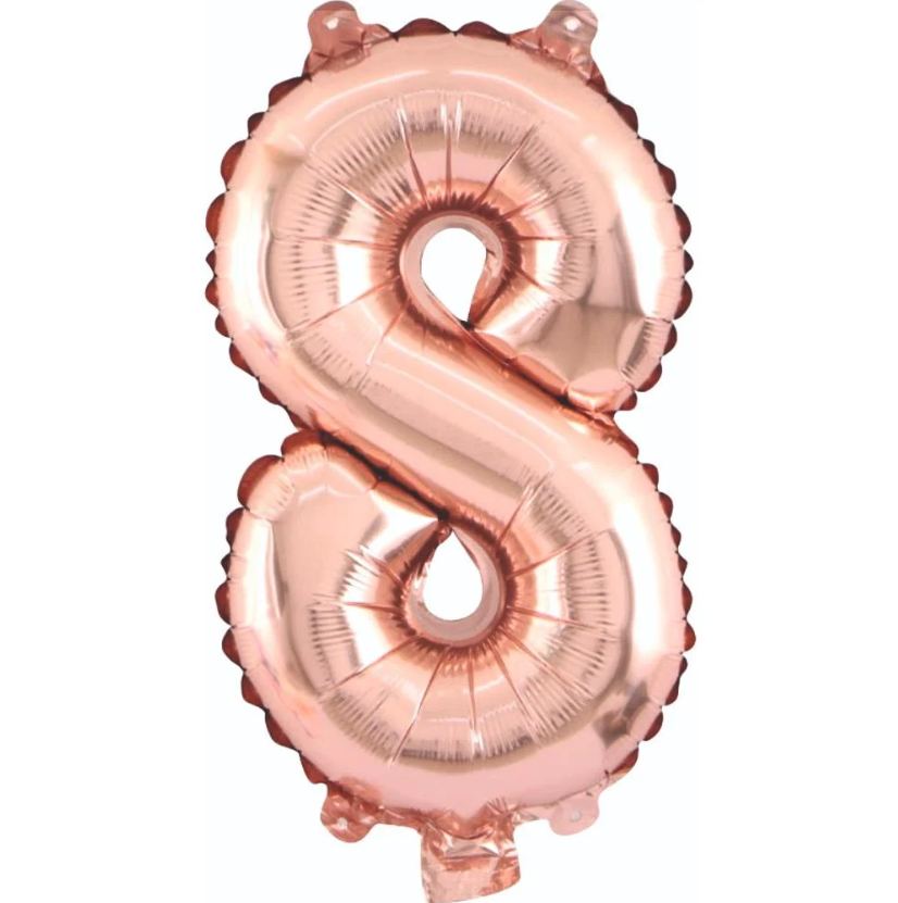 Folyo Balon Rose Gold 8 34 İnç 76 Cm